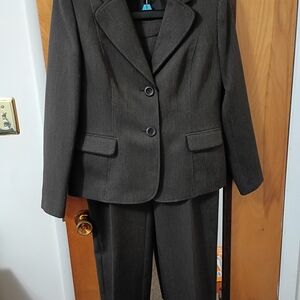 Le Suit Women's s Brown Blazer Set
